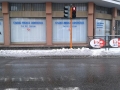 neve davanti al semfaoro
