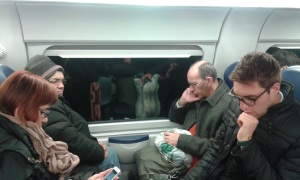 PENDOLARI IN TRENO
