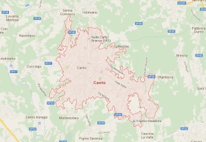 cantù mappa