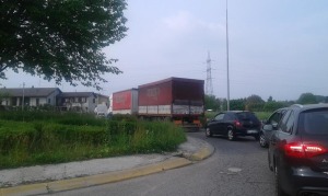 traffico cascina amata