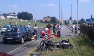 incidente via Milano Cantù