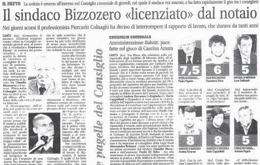 BIZZOZERO LICENZIATO ARTICOLO
