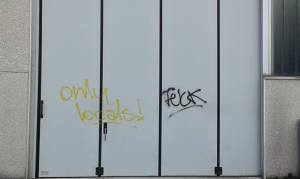 scritte muri