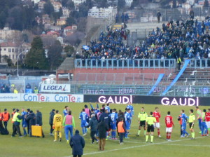 Calcio Como stadio Sinigaglia