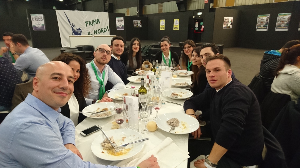 Cena provinciale lega nord