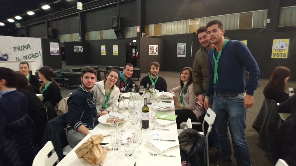 Cena provinciale lega nord