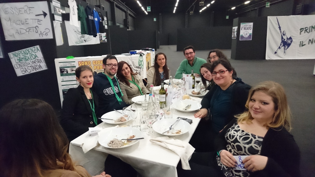 Cena provinciale lega nord