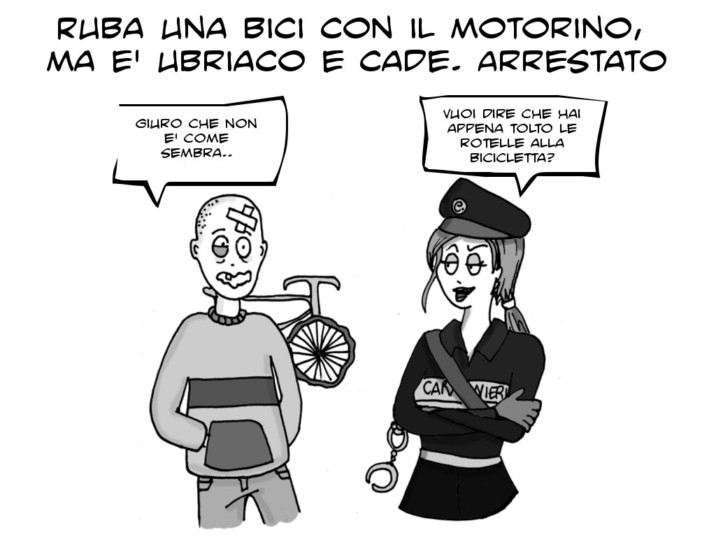 vignetta bicicletta