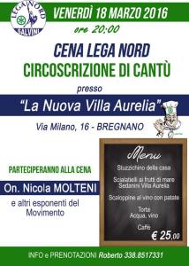 Cena lega nord