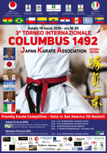 Poster Karate Columbus 2016