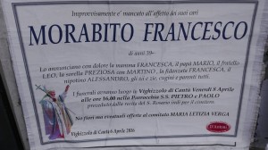 necrologio francesco morabito