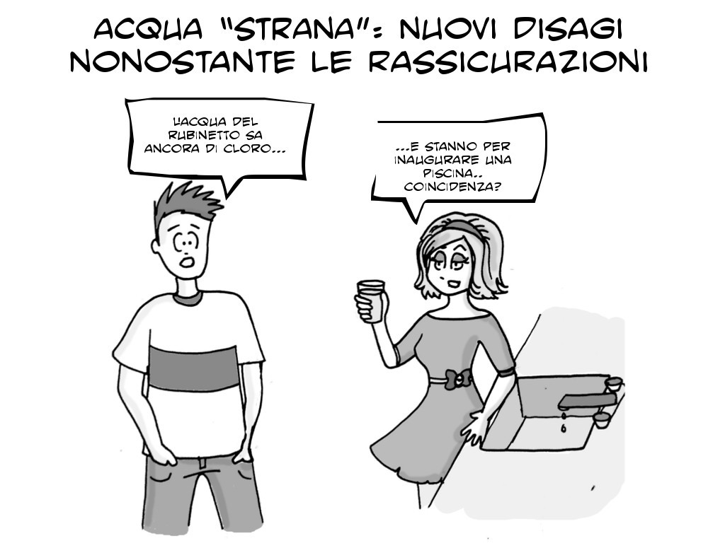 vignetta acqua strana