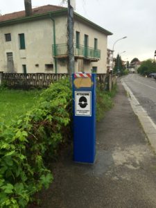 Autovelox danneggiato via Baracca
