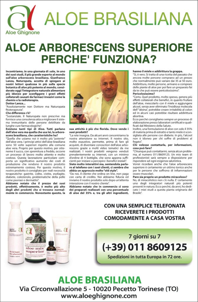 NUOVA CAMPAGNA ALOE BRASILIANA
