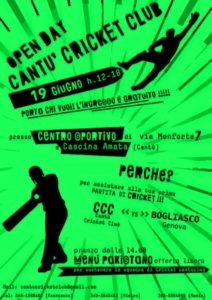 Cantù Cricket Club 2016