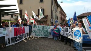 presidio lega nord moschea