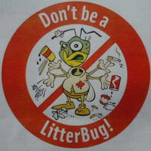 No littering