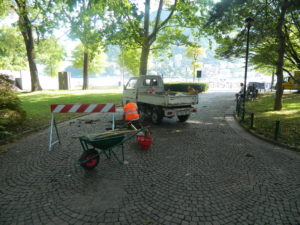 lavori lungolago como