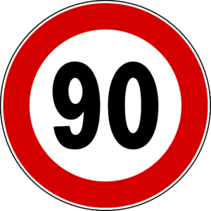 limite velocità 90