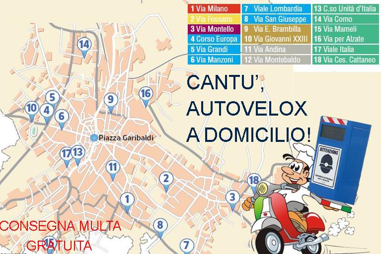autovelox a domicilio