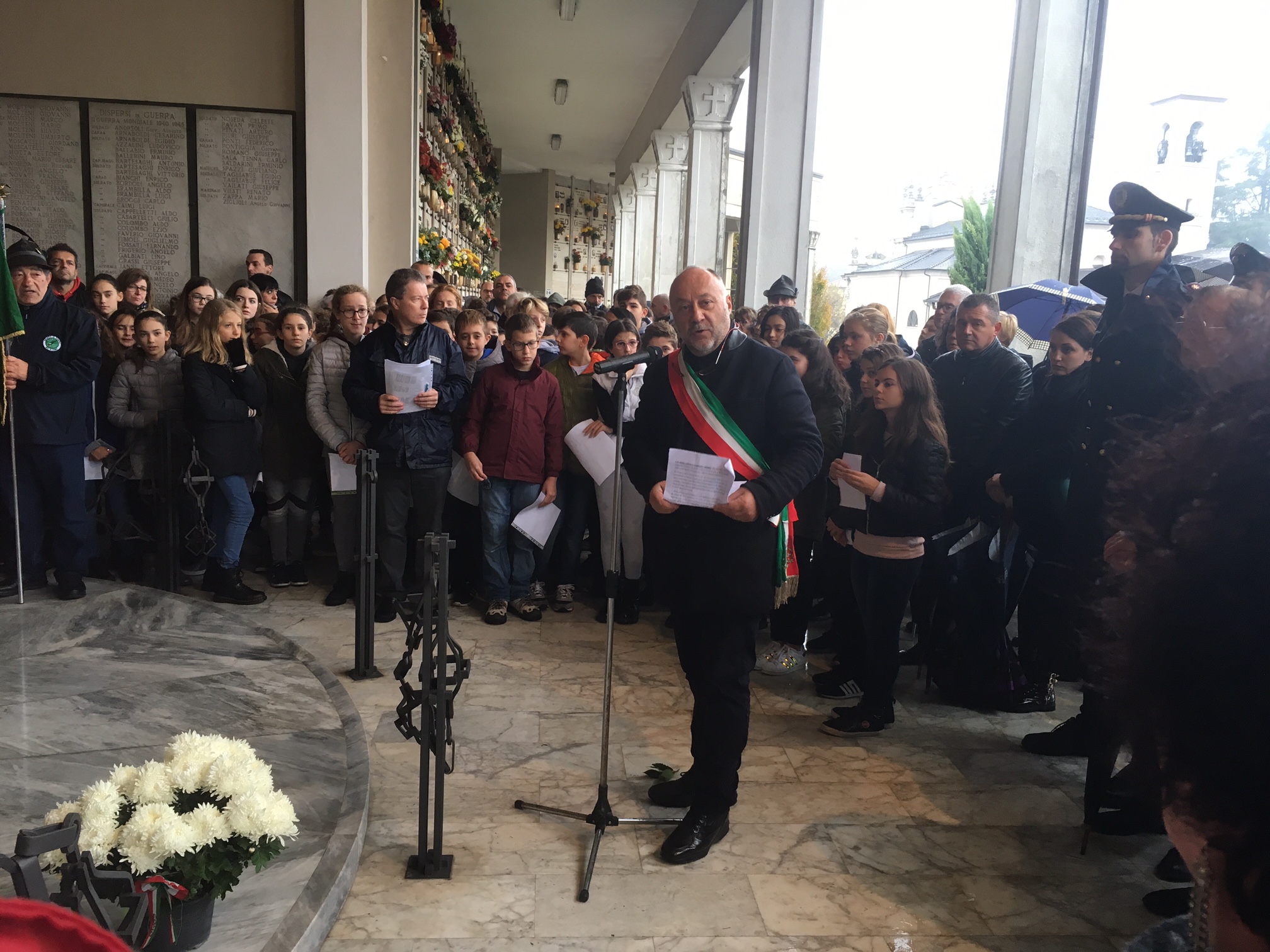 4 NOVEMBRE Nel discorso di Arosio 4 NOVEMBRE Nel discorso di Arosio