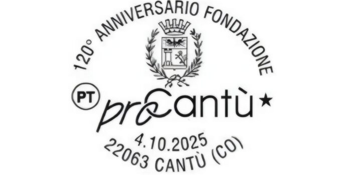 POSTE – Un annullo speciale per i 120 anni della Pro Cantù
